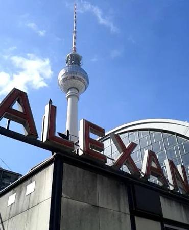 Alexanderplatz, the closest station to one of the main Zalando's offices